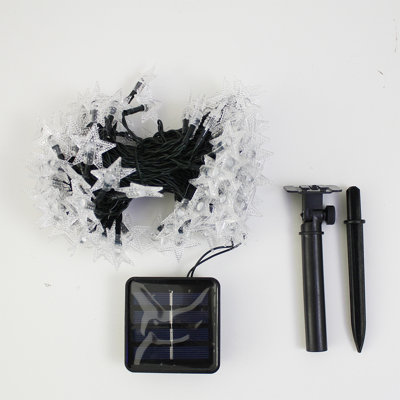 Guirlande lumineuse à énergie solaire 41 ampoules DEL Okeefe