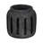 Trent Austin Design 8" Round Terracotta Lantern Hurricane With Open Slats, Black