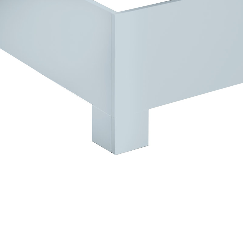 Lit standard Silas, Simple, Bleu clair