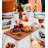 Premium Grade Teak Gourmet Serving Board-87195769