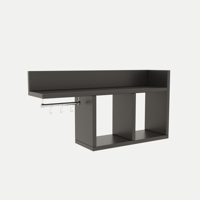 Tablette 3 pièces Daniylah, Anthracite