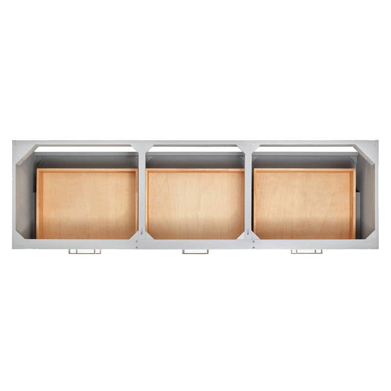 Macmullin 72.25'' W Double Vanity, Gray, 72"