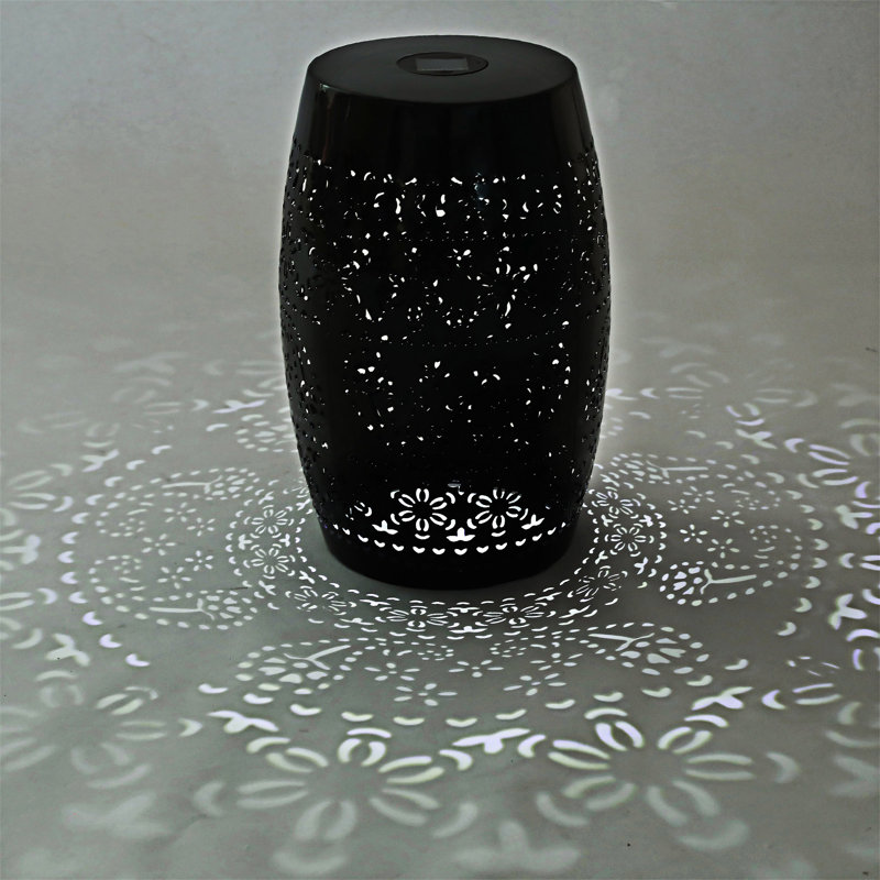 Outdoor Side Table, Black