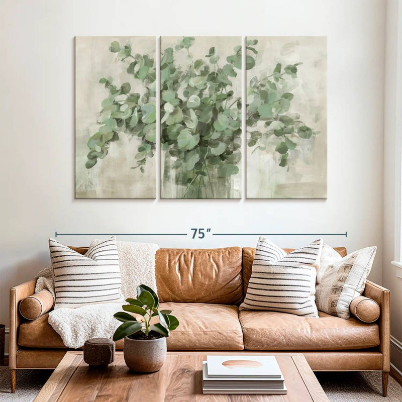 Harnek Scented Eucalyptus Neutral, 42" H x 65" W