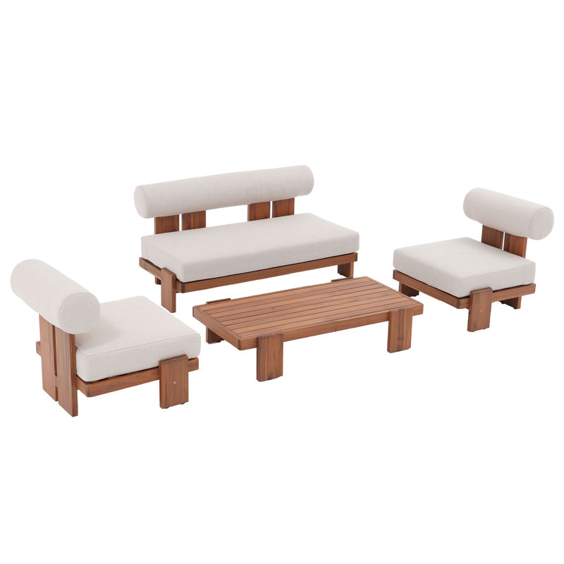 4- Person Outdoor Seating Group With Cushions