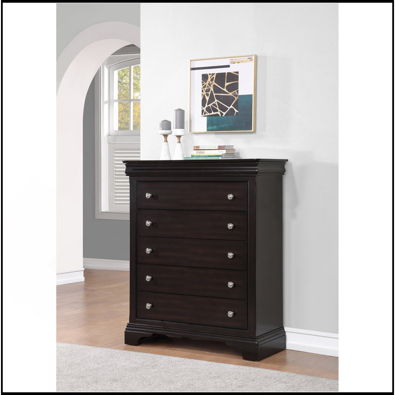 Dominique - Commode - Brun foncé