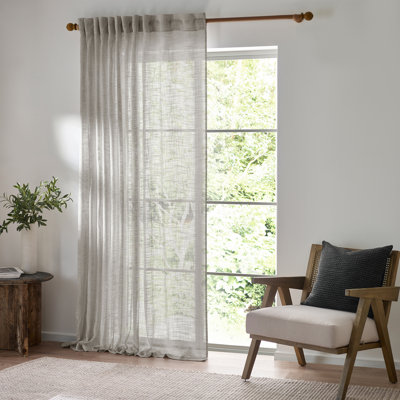 Cirrus Voile Sheer Single Curtain Panel