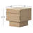 Keten 22'' W Solid Wood Nightstand