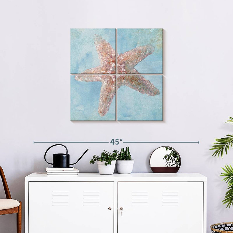 Brampt Treasures From The Sea VI, H 26 po x l 26 po