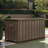 200 Gallon Outdoor Deck Box, Waterproof Patio Cushion Storage Box with Lockable Lid-112576984-112576985