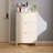 Beige Solid wood Shoe Storage