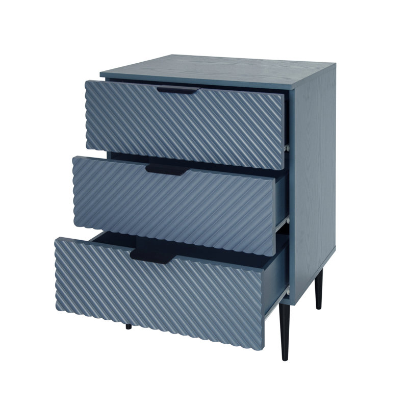 Ramisha 3 Drawer Storage Drawer