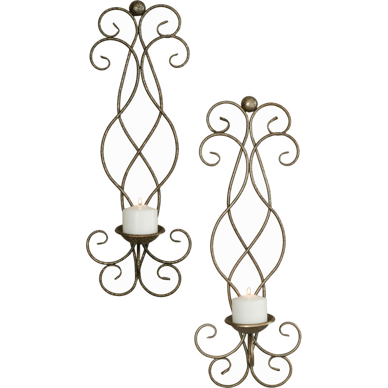 25'' H Metal Wall Sconce