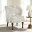 Chaise d'appoint à dossier rembourré en velours de 25,6 po de largeur-1889513761