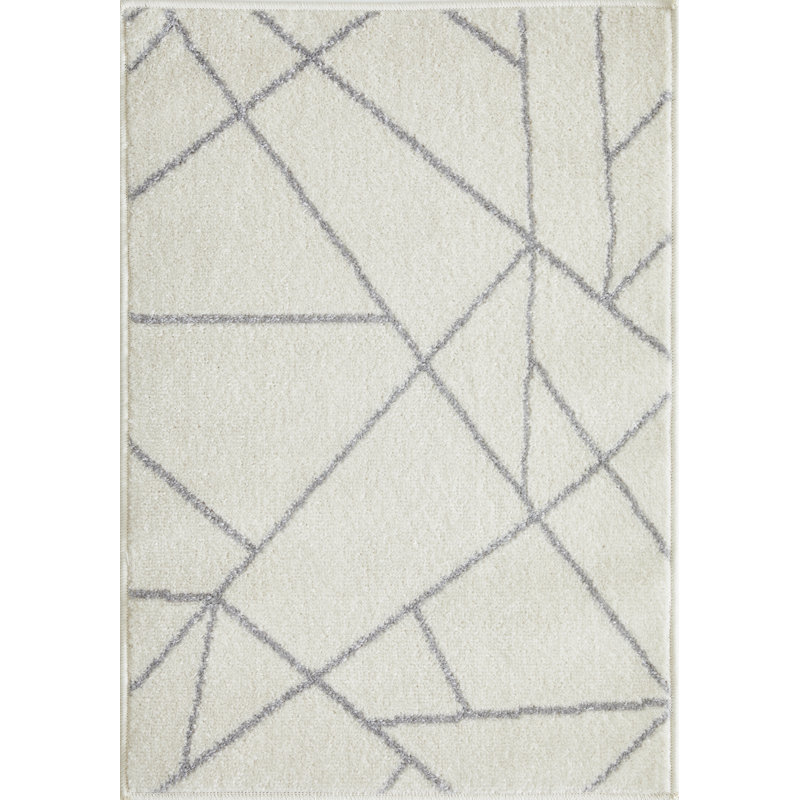 Jakavious Geometric Indoor Rug, Rectangle 2' x 3'