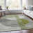 Machine Washable Indoor/Outdoor Xhevrie Olive Rug-1556124483