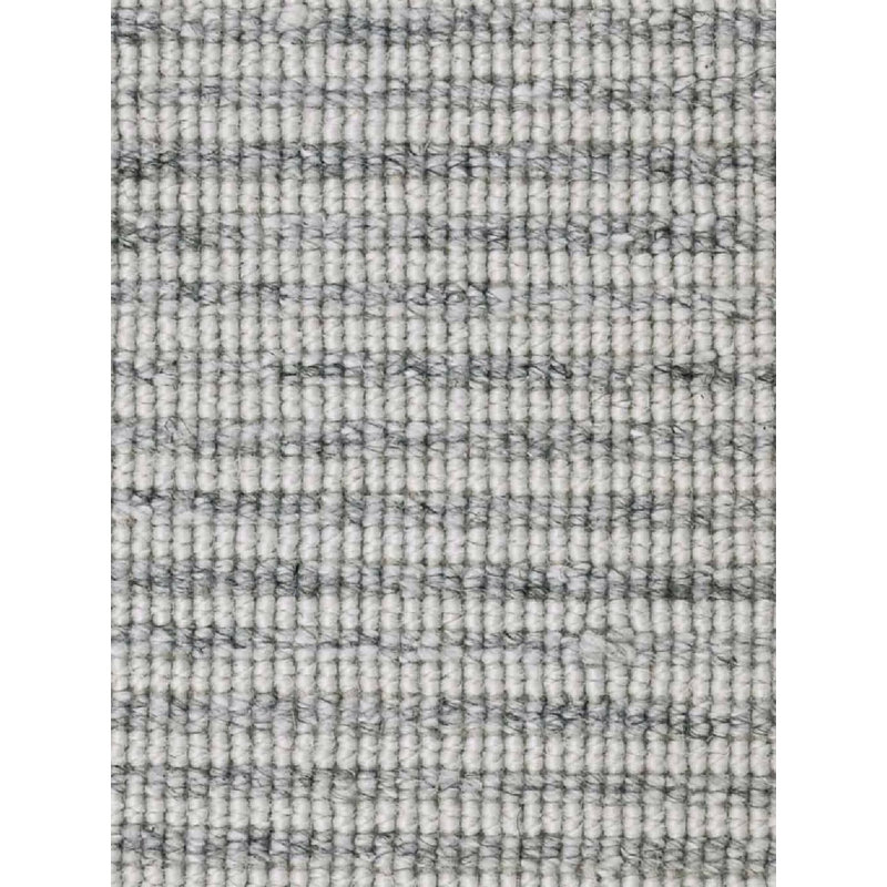 Tapis intérieur / extérieur rectangulaire argenté / gris Rava, Rectangle de 10 pi x 14 pi