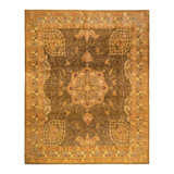 Classic One-of-a-Kind 8' 0" X 9' 11" Hand Knotted Area Rug
