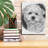 'Maltichon' by Barbara Keith, Canvas Wall Art