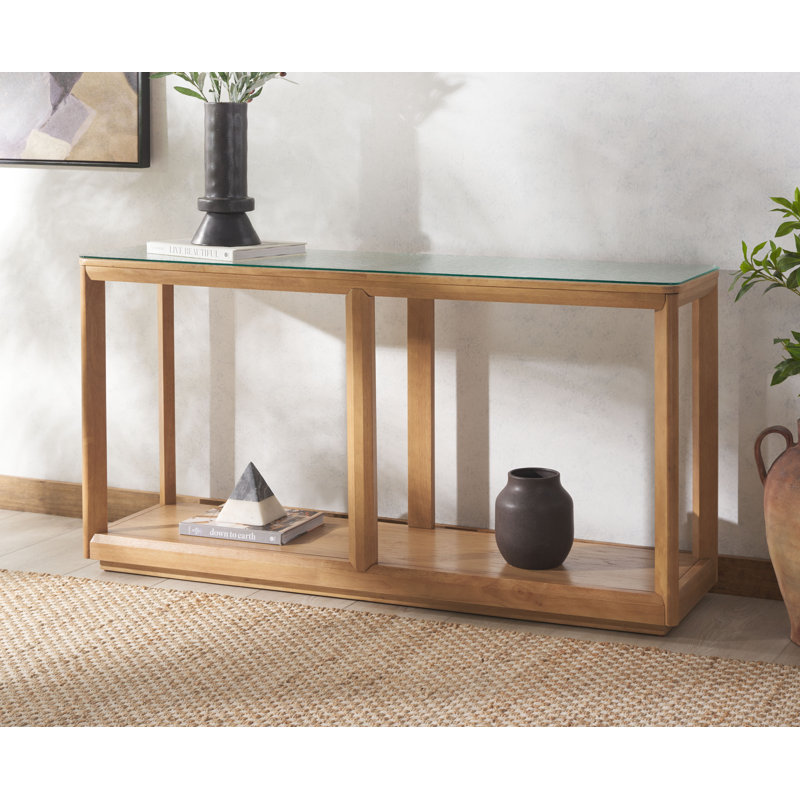 Charde 55.1'' Console Table, Natural