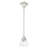 Anfrenee 1 - Light Brushed Nickel Single Pendant