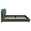 Lit plateforme en chenille avec tête de lit tapissier éponge incurvée de 8 cm-1030898349-1027595995