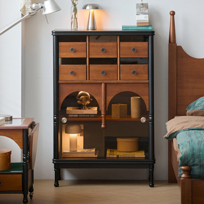 French Retro Style Accent Cabinet