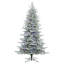 10' H Lighted Artificial Fir Christmas Tree