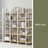 5 Tier Bookcase Home Office Open Bookshelf, Vintage Industrial Style Shelf, MDF Board-1576805929