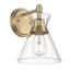 Applique murale 1 lumière Kimberlin-444398416