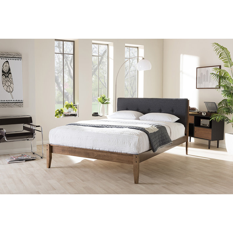 Lit plateforme tapissier Benfield, Roi