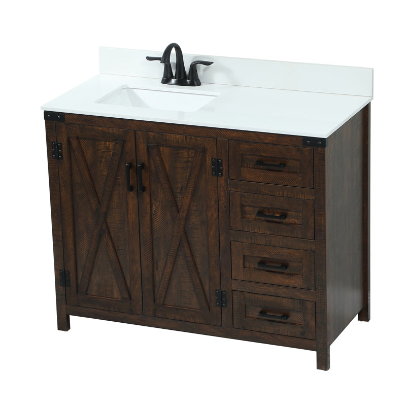 Ensemble de meuble-lavabo simple 42 po Slayton, Expresso