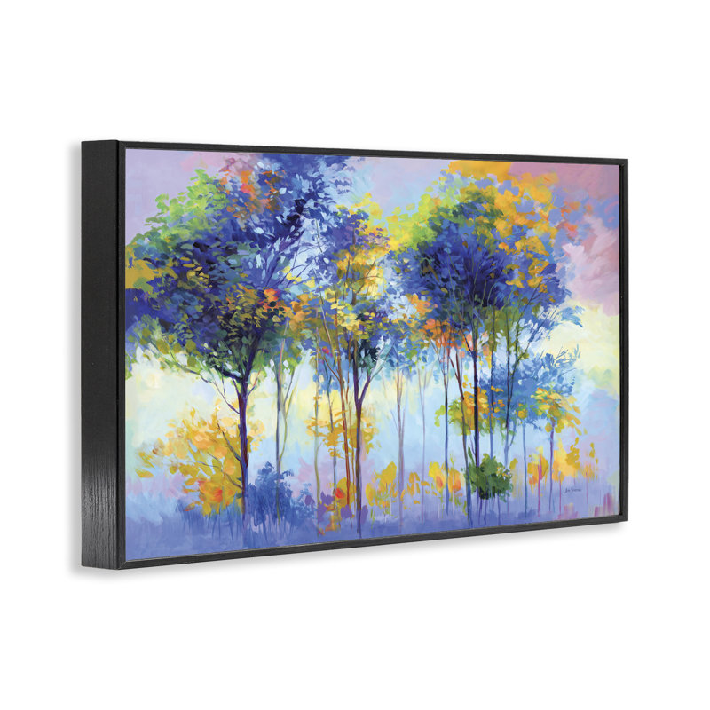 «Giclee Art» par Leon Devenice, H 12 po x l 18 po, Giclée encadrée noir minuit