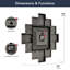Horloge murale Yamikani-904545366