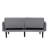 Folding Ottoman Sofa Bed With Stereo (Gray)