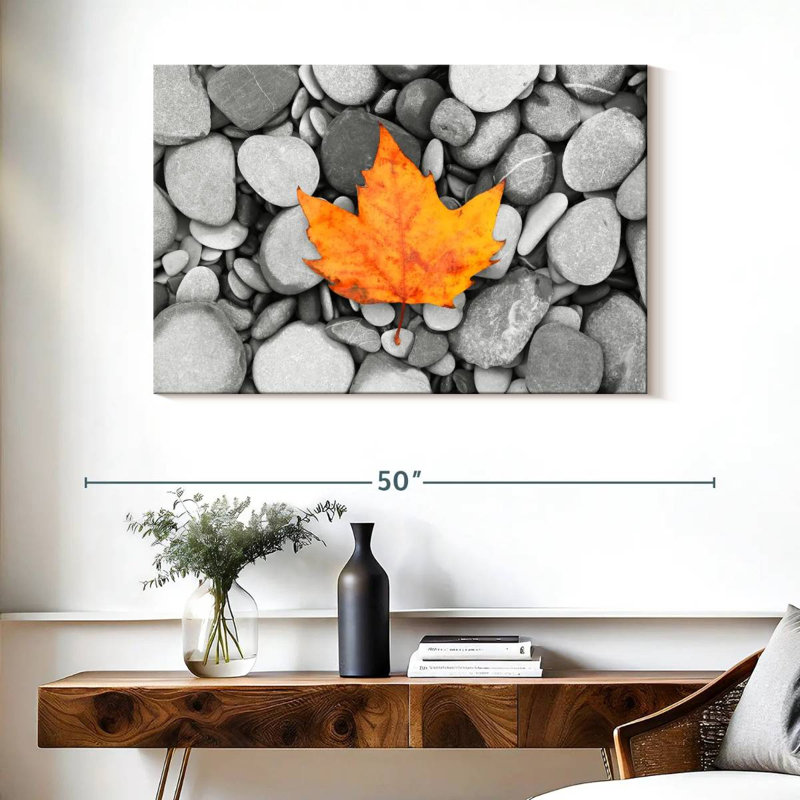 Feuille d'automne Harnek, H 26 po x l 39 po