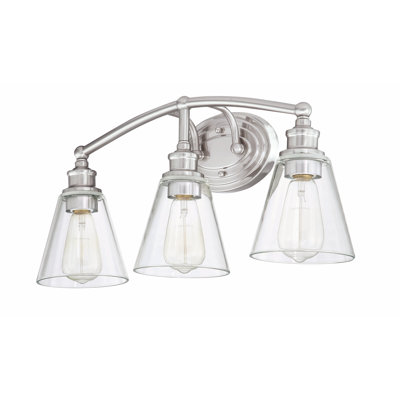 3 - Light Dimmable Vanity Light