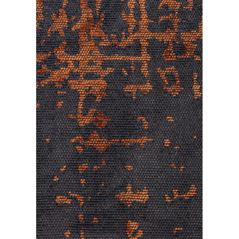 Besik Abstract Hand Loom Indoor / Outdoor Area Rug, Rectangle 5'3" x 7'6"