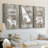 Lodge Pun I  -Custom Wrapped Gallery Canvas - 3 Pieces-255260654