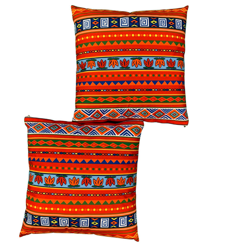 Aunyae Chevron Square Cushion