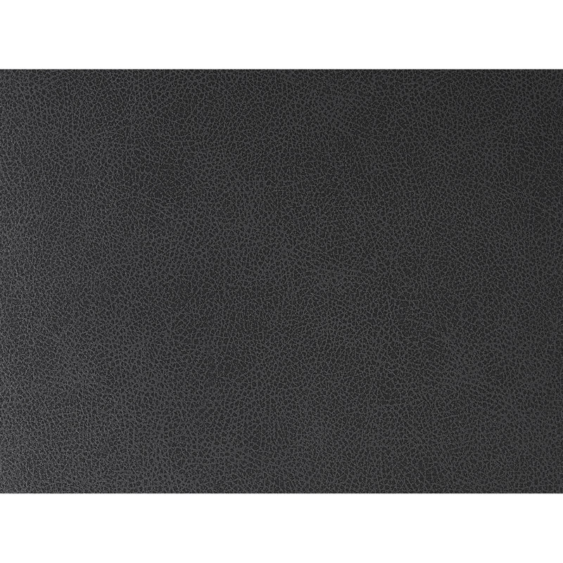 Chaise de 2 pièces, style contemporain, similicuir, dossier solide, noir anthracite, forme carrée, structure en bois d'hévéa, assise en mousse, utilisation moderne dans la salle à manger, forme moderne, structure, rembourrage