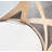 Betuel Swivel Upholstered Counter Stool with Solid Wood Frame