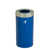 Bleu / aluminium satiné