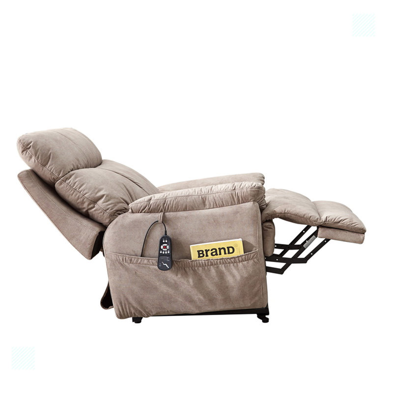 Fauteuil inclinable standard berçant de 33,65 po de large Ibtissem
