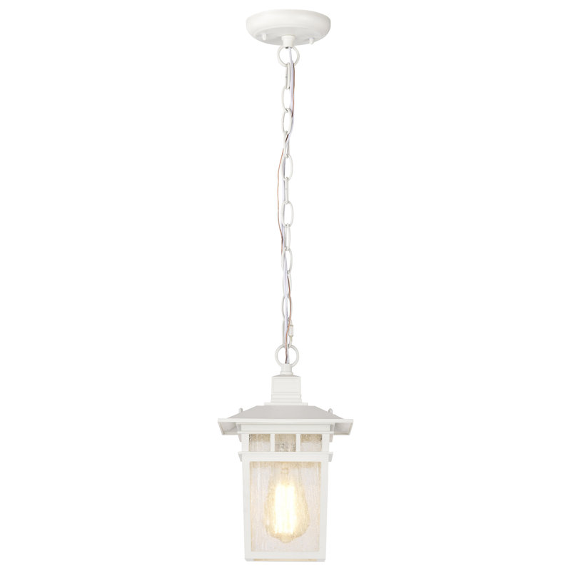 Valeri Outdoor Hanging Lantern, White