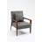 Khoen Faux Leather Armchair-388301744