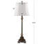 Ensemble de lampes de table 33,5 po Saoirse
