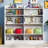 Hartleigh 49" H 5 Tier Kids Bookshelf with 10 Cubes-1344528364