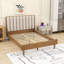 Wood Bed Frame with Headboard-601585075