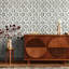 Chelchowska Pepper Collection Shimmer Finish Octogonal Honeycomb Seta 10.05m x 53cm Wallpaper Roll-203301244
